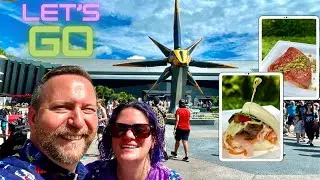 FIRST TIME on GUARDIANS OF THE GALAXY! | Motion Sickness? | 2022 EPCOT FOOD and WINE Festival!