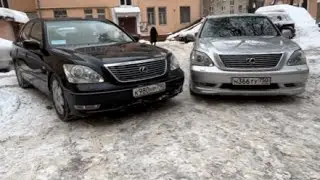 Городской Offroad зимой на заднем приводе. Lexus LS430 с редуктором Torsen.