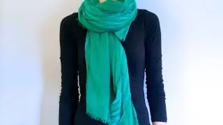 4 Beautiful Ways to Tie a Scarf in 2 Minutes!