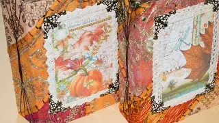 FALL junk journals / scrapbooks