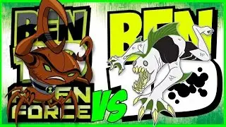 BEN 10 ORIGINAL VS BEN 10 ALIEN FORCE - CEREBRÓN vs ACUÁTICO