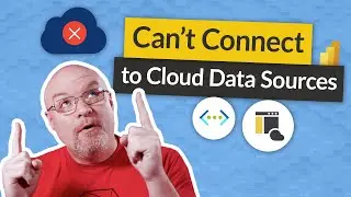 Why can't Power BI connect to my cloud source???