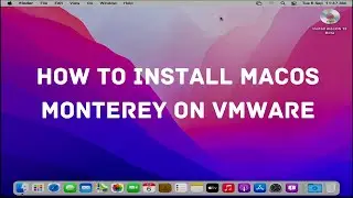 Install MacOS Monterey on VMWare - AMD - Ryzen