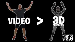 DeepMotion v2.6 - AI Driven Motion Capture!😍