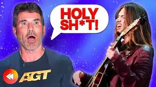 10 CRAZIEST Rock N' Roll Auditions On America's Got Talent! 🎸