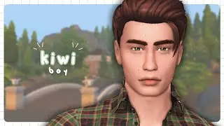 KIWI BOY 🥝 | Los Sims 4 Crear Un Sim + CC List