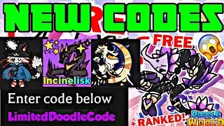 *ALL* DOODLE WORLD NEW CODES & *LIMITED* DOODLE CODES FOR AUGUST 2023 | DOODLE WORLD *SECRET CODES*