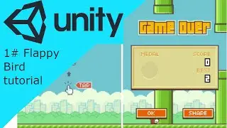 flappy bird tutorial // cz sk //UNITY 3D