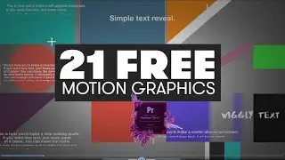 21 FREE Motion Graphics For Premiere   PremiumBeat