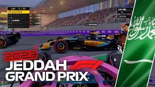 I SIMULATED THE 2023 F1 JEDDAH GRAND PRIX! - F1 2023 Livery Mod