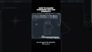 AutoCAD 101: How to Change Dimension Text Size Correctly