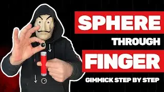 Sphere Through Finger 🪄 Magic Trick Tutorial  