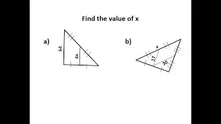 Find the value of x