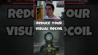 How to REDUCE visual recoil in Warzone 2 🤔 #shorts