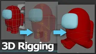 How to Create 3D Rigging on Character at beginner level - Part 2