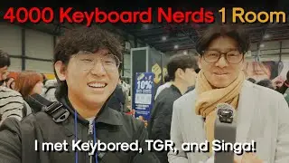 Seoul Mechanical Keyboard Expo - BIGGEST Keyboard Expo!