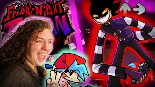 VS CRIMSON CARNIVAL | A FIGHT WITH A LAFFY TAFFY CLOWN | FNF MOD REACTION