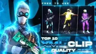 TOP 10 XML + CLIPS | FF EMOTE CLIPS 🔥| FREE FIRE CLIPS PACK | FF CLIPS | ( DIRECT G - DRIVE ) ⬇️‼️
