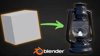 Model a Lantern in Blender in 1 Minute!