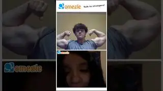 Flexing on Omegle 💪│ Funny Reactions #omegle #alexeubank #gym #trentwins #aesthetics