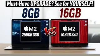 M2 MacBook Air 8GB vs 16GB RAM - How BAD is base model?