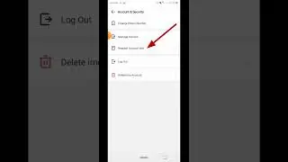 Imo request account info | imo data zip download | imo data zip option | #shorts