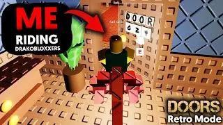 Becoming Drakobloxxer’s friend in DOORS RETRO MODE