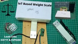 IoT Weight Scale Using Load Cell HX711 & ESP8266 | Blynk App