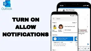 How To Turn On Allow Notifications On Outlook App