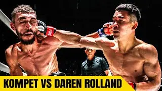 Insane Muay Thai Brawl 🤯 Kompet vs. Daren Rolland | Full Fight