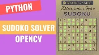 Sudoku Solver | OpenCV Python Projects