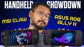 MSI Claw vs ASUS ROG Ally X: The Ultimate Handheld Showdown! Intel vs AMD – Which Wins in 2024?