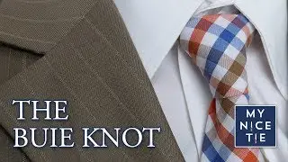 How to Tie a Tie: THE BUIE KNOT (the BEST version of how to tie a tie in 10 seconds)