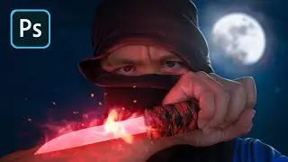 Photoshop Manipulation - Creating Ninja Photo Manipulation | Tutorial