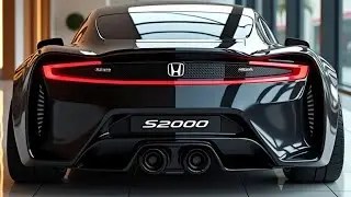 2025 Honda S2000 Officially Revealed: Design, Specs, and More!