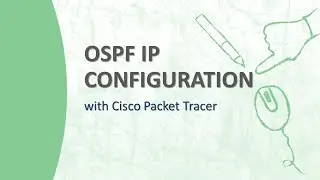 OSPF configuration in Cisco Packet Tracer || Step-by-step explanation🔥