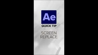 After Effects Quick Tip: After Effects Screen Replacement Tutorial