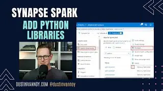 Synapse Spark: Add External Python Libraries