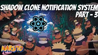 Shadow Clone Notification Jutsu | React | Part 3 - Jutsu smoke animation.