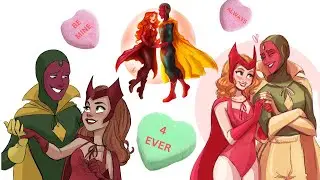 90 seconds of WANDA & VISION being adorable