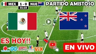 México vs. Nueva Zelanda en vivo, donde ver, a que hora juega Mexico vs Nueva Zelanda Amistosos 2024