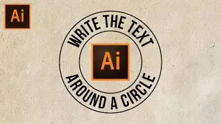 Wrap Text Around The Circle in illustrator | Adobe illustrator Tutorial