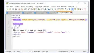 JavaScript How to Use External JS