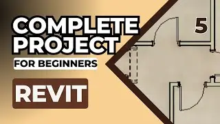 Revit - Complete Tutorial for Beginners (Exercise to model a house) - Part 5