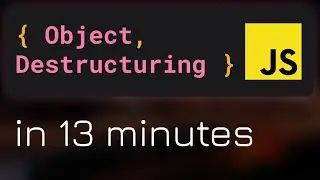#62 Object Destructuring in JavaScript - JavaScript Objects Tutorial (Hindi)