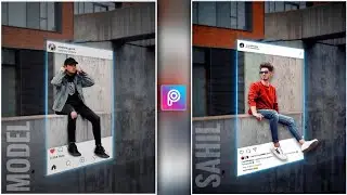 instagram Frame Photo Editing - Picsart 🔥