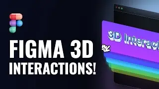 Figma 3D Smart Animate! – 3D Carousel, 3D Cube & More | Figma Tutorial