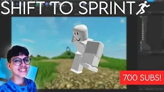 How to create a SPRINTING SYSTEM in ROBLOX STUDIO | RDoesDev