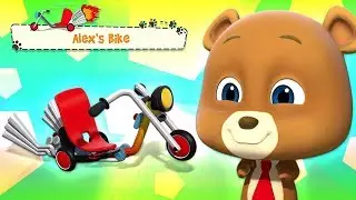 Sepeda Alex | Video Lucu untuk anak-anak | kartun lucu | Alex's Bike | 3D Funny Videos