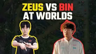 ZEUS VS BIN | Best Top Laners in the World In-Depth Review | Worlds 2024